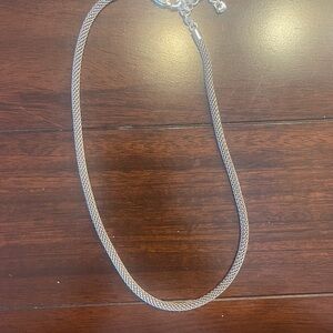 Brighton Silver Mesh Necklace Like New
